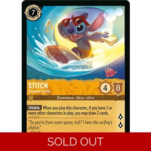 Stitch, Carefree Surfer